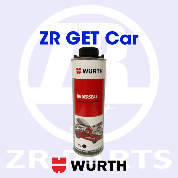 Anti Karat Wurth Underbody Protection Black Peredam Aspal 1 Liter