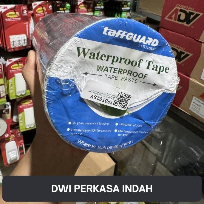 

ANTI BOCOR / LAKBAN TALANG REMBES / ALUMINIUM BUTYL TAPE 30CM X 5M ASLI