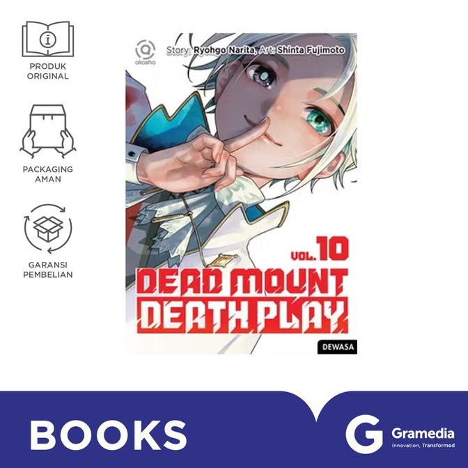 

New Gramedia Buku Akasha : Dead Mount Death Play 10