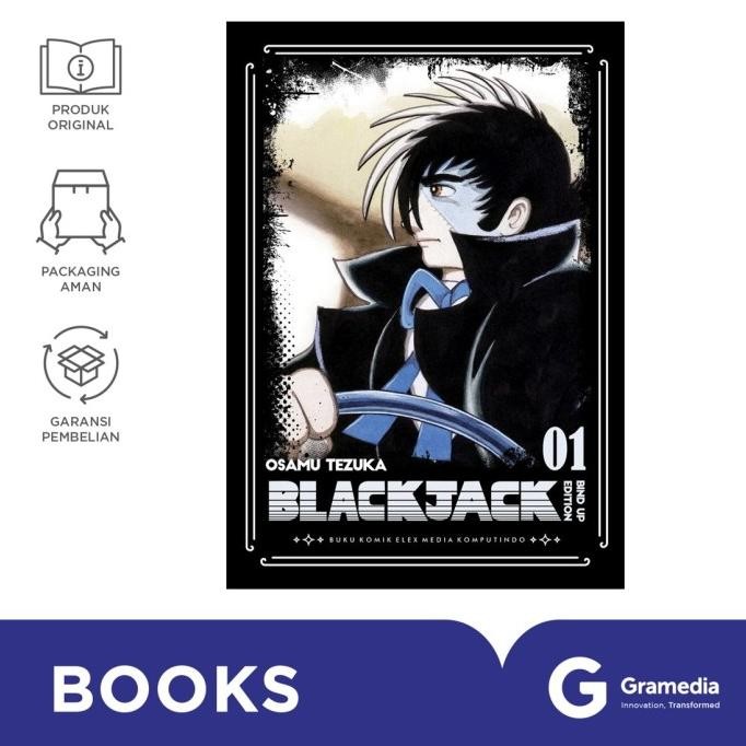 

New Gramedia Buku Komik Black Jack Bind Up Edition 01 (TEZUKA Osamu)
