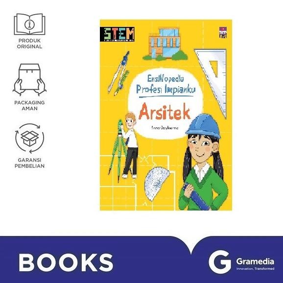 

New Gramedia Buku STEM ENSIKLOPEDIA PROFESI IMPIANKU: ARSITEK
