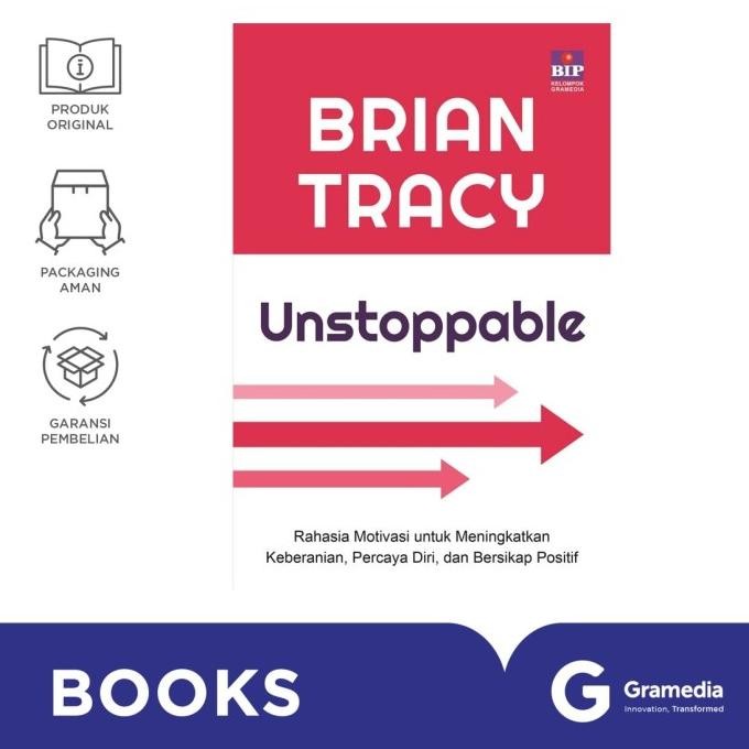 

New Gramedia Buku Unstoppable (Brian Tracy)