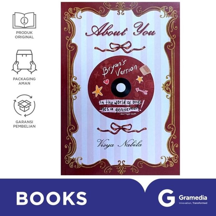 

New Gramedia Novel About You (Visya Nabila)