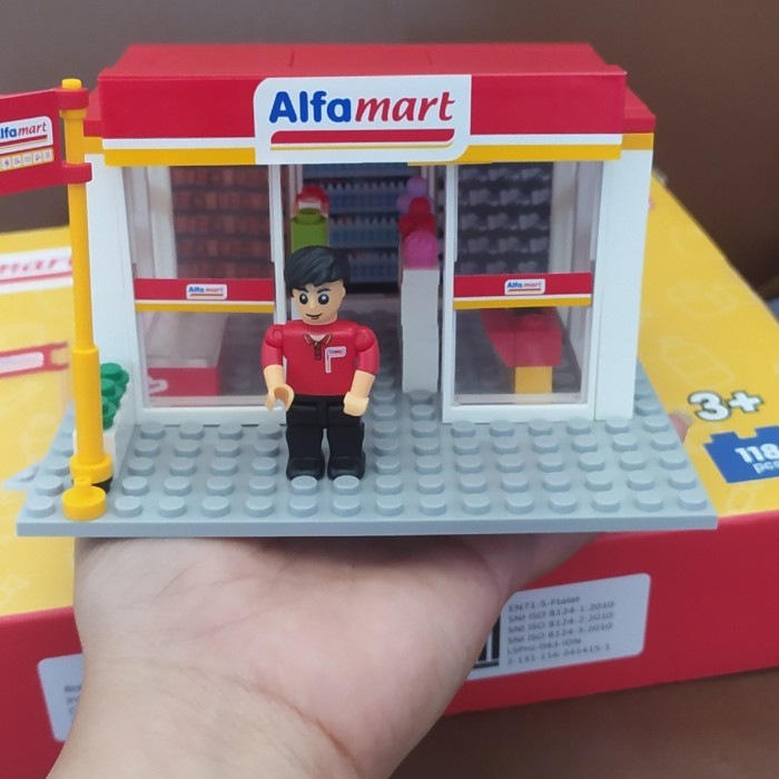 SPECIAL lego brick alfamart mainan