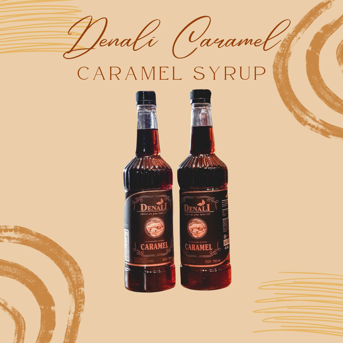 

Denali Karamel Sirup Caramel - Coffee Syrup Flavour - 750 Ml