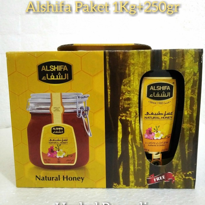 

Madu Arab Al Shifa AlShifa 1kg+ 250gr Paket Promo Murah Asli Original