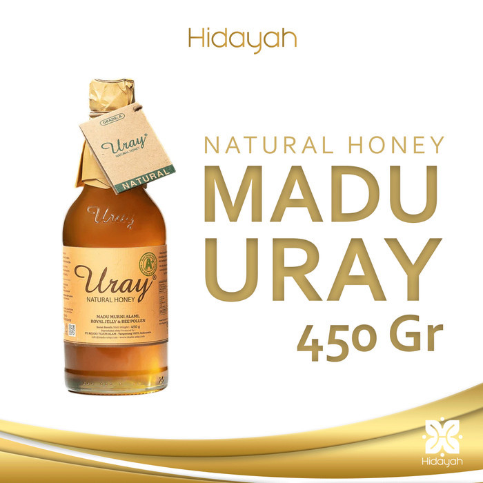 

Madu Uray Natural Honey 450gr Grade A/ Madu Uray Organik