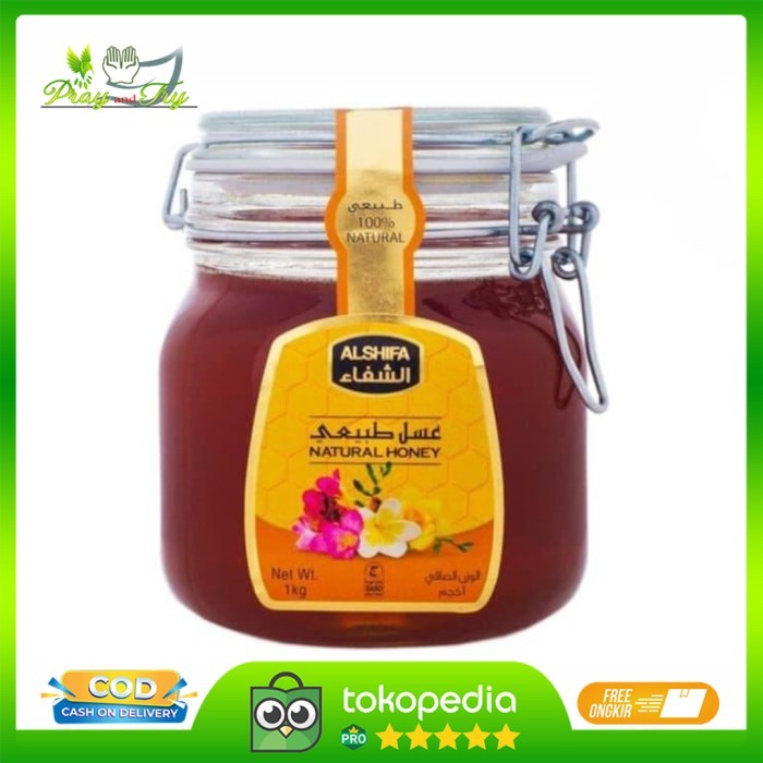 

Al Shifa NATURAL HONEY Madu Arab Saudi Alshifa 1kg madu murni 1.000gr