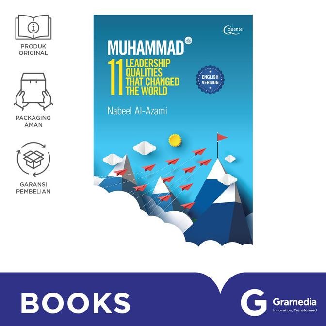 

New Gramedia Buku Muhammad saw. 11 Leadership Qualities That Changed The World