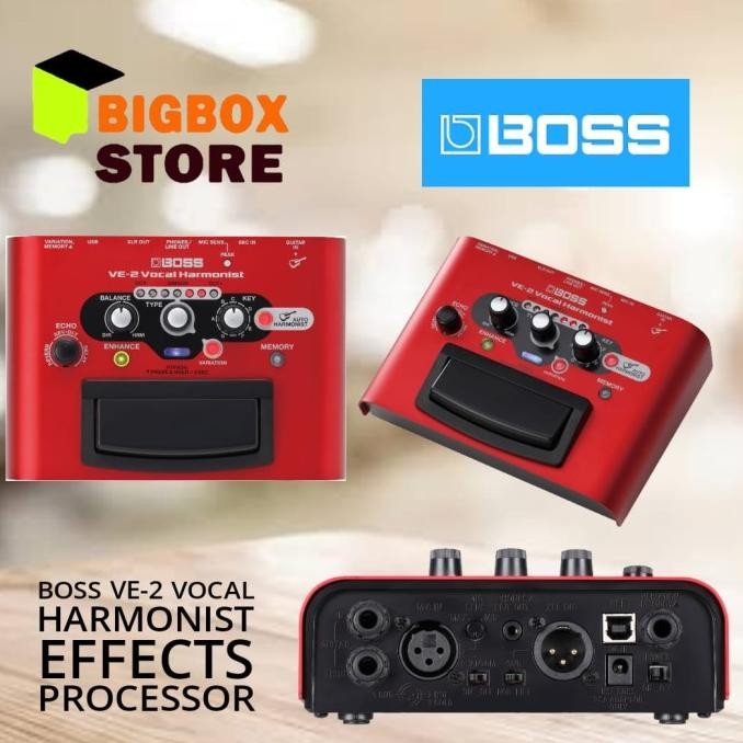 Promo Boss Ve-2 / Ve 2 / Ve2 Harmonist Efek Processor Original