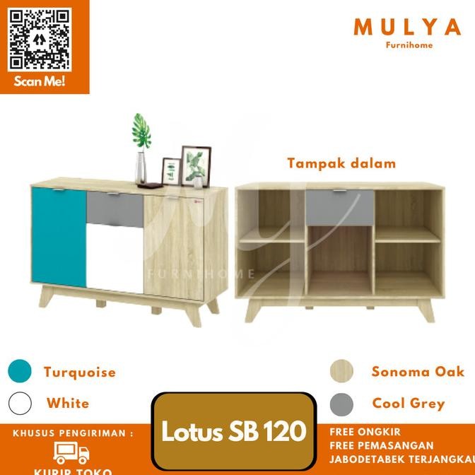 Buffet/Credenza Lotus Sb 120 Sideboard Minimalis