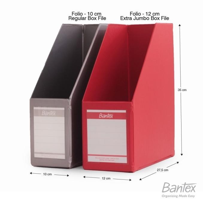 

Bantex Box File Extra Jumbo A4 12Cm - 4022