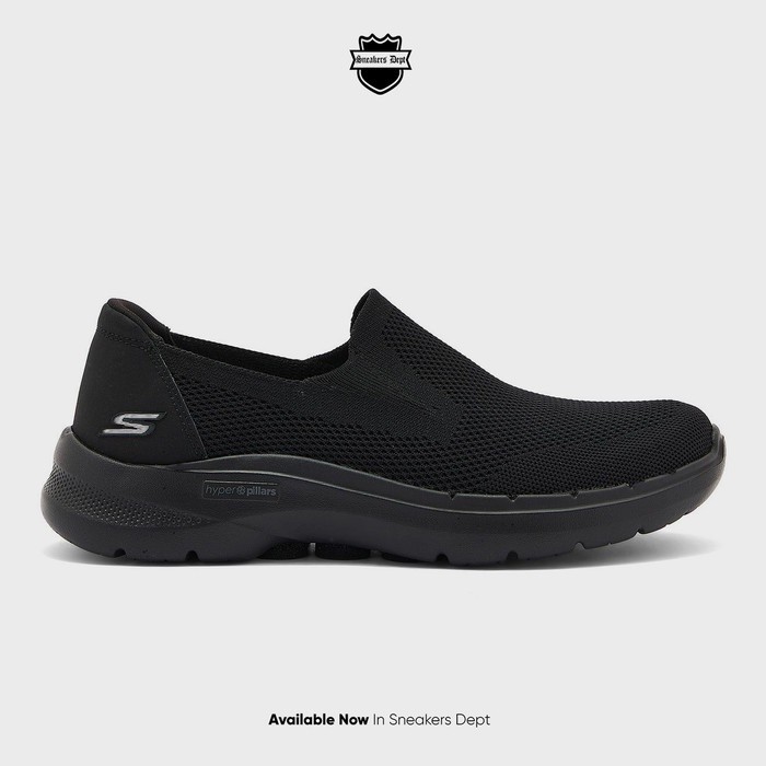 SKECHERS Sepatu Sneakers Pria GO WALK 6 EXPANSE 216271BBK ORIGINAL