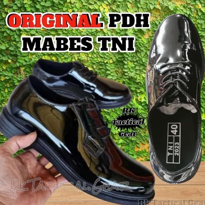 Sepatu PDH Mabes TNI - sepatu PDH TNI AD, AL, AU - Sepatu PDH TNI