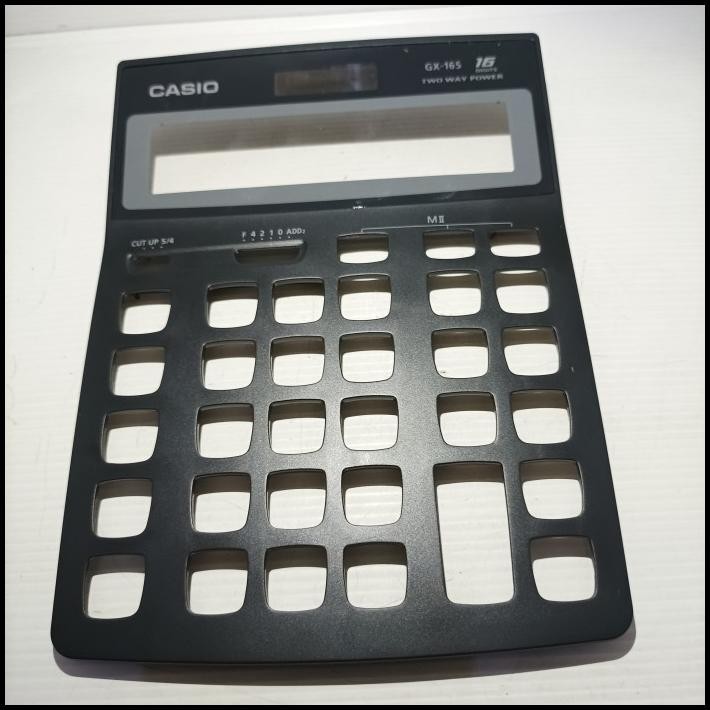 

CASING DEPAN CALCULATOR KALKULATOR CASIO GX-16S GX 16 S 16 DIGIT ORI