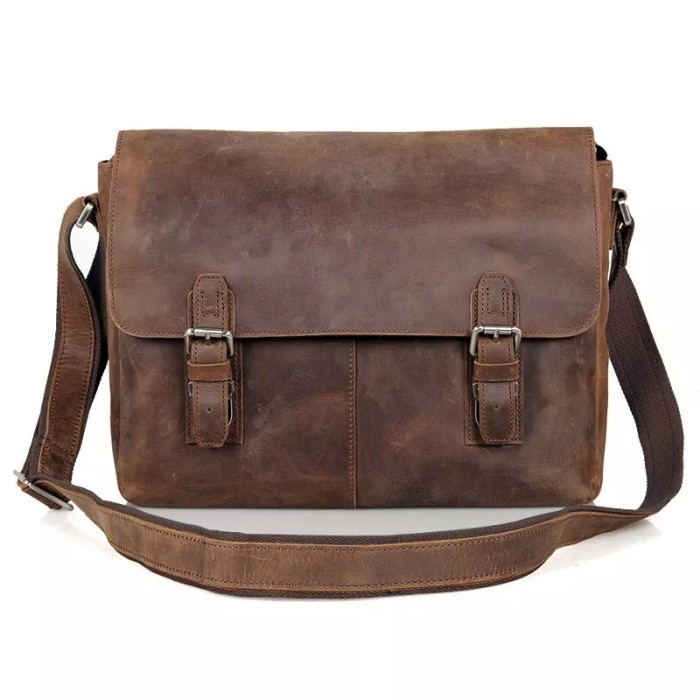Tas Kulit asli - tas laptop kulit asli tas selempang kulit laptop tas