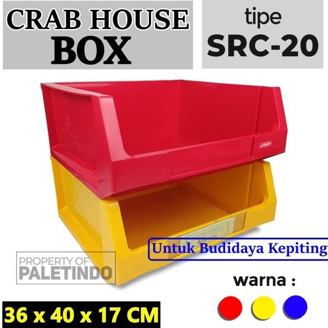 Crab House Box/ Kandang Budidaya Kepiting SRC 20