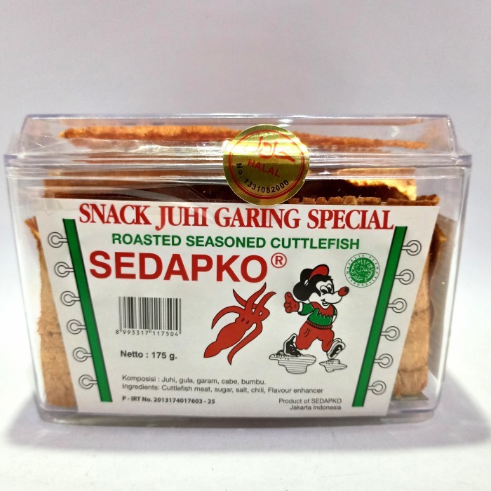 

SEDAPKO JUHI PANGGANG 175G / SEDAPKO SNACK JUHI GARING SPECIAL 175G