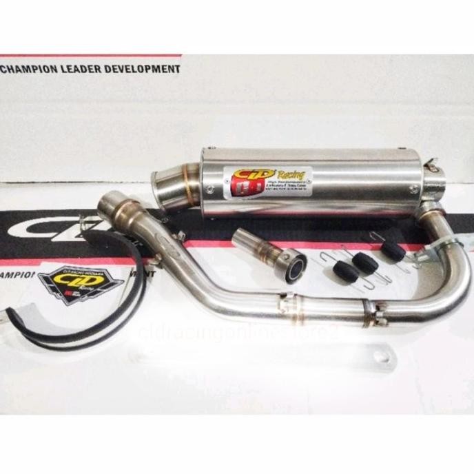 Knalpot CLD Racing type C1 Mio/Mio J/Mio M3/Nouvo/Beat/Scoopy/Genio