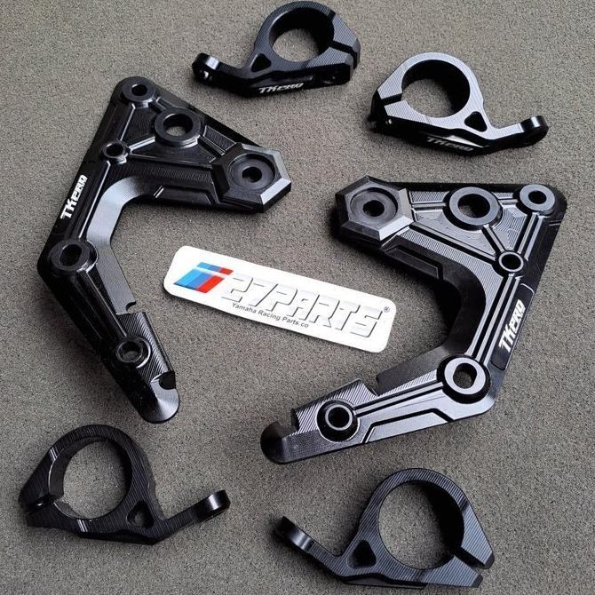 TERBARU KUPINGAN LAMPU SET CINCIN RX KING BY TK PRO CNC HITAM PROMO