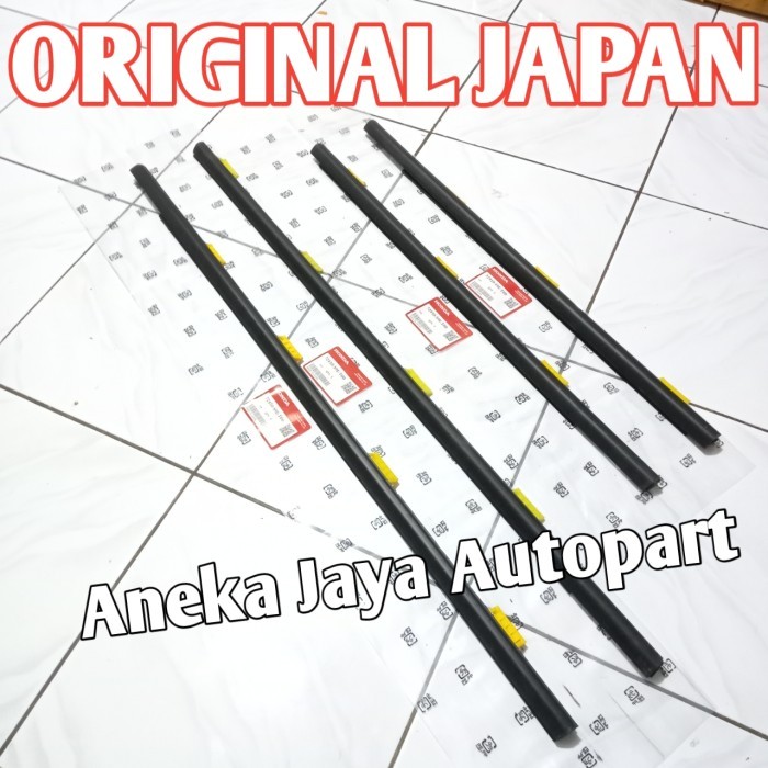 Pelipit karet kaca luar Honda Crv gen2 gen 2 2002-2006 original 1set