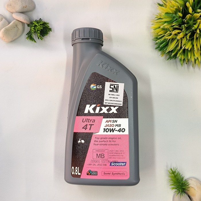 OLI MOTOR MATIC SCOOTER KIXX ULTRA 4T SEMI SYNTHETIC MADE IN KOREA