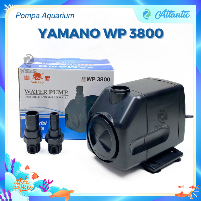 YAMANO WP 3800 WP-3800 Pompa Air Celup Pompa Kolam Aquarium Hidroponik