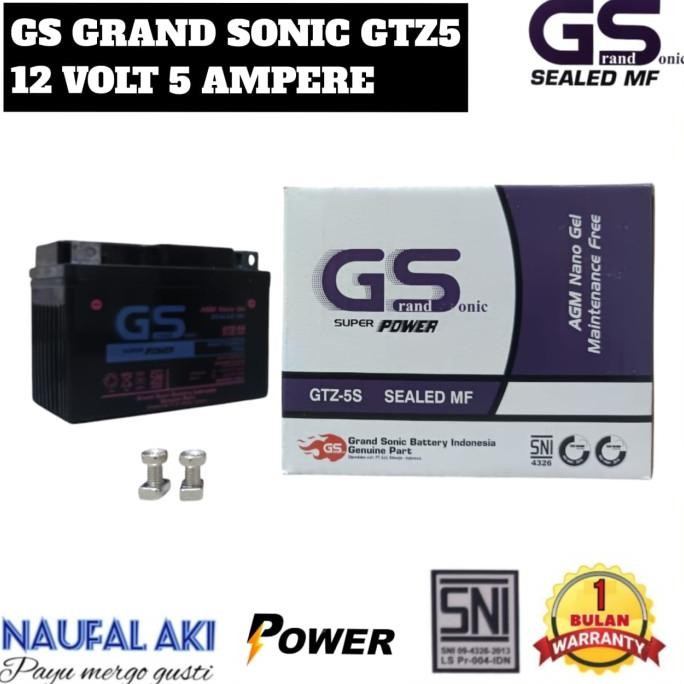 Aki Motor Honda Beat Fi Esp Cbs Karbu Street Vario 110 Aki Kering 4 Ah