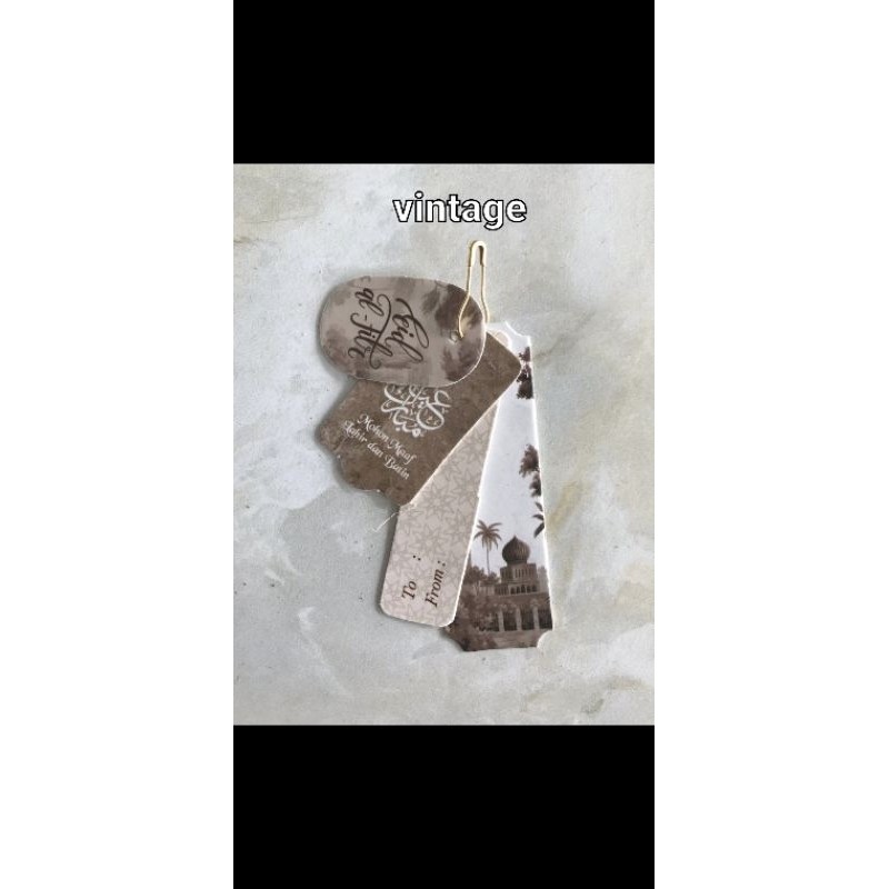 

( Isi 6 Pcs ) Hang Tag Lebaran Idul Fitri Tag Ramadhan Eid Alfitr Tag Murah Kekinian Tag Set Ramadan