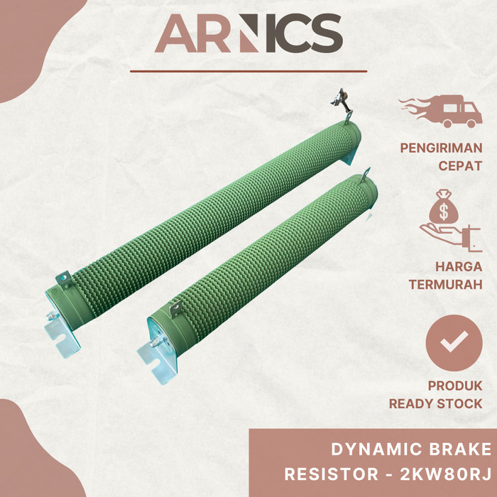 Braking Resistor 2000 Watt 80 Ohm / Dynamic Brake Resistor 2KW80RJ
