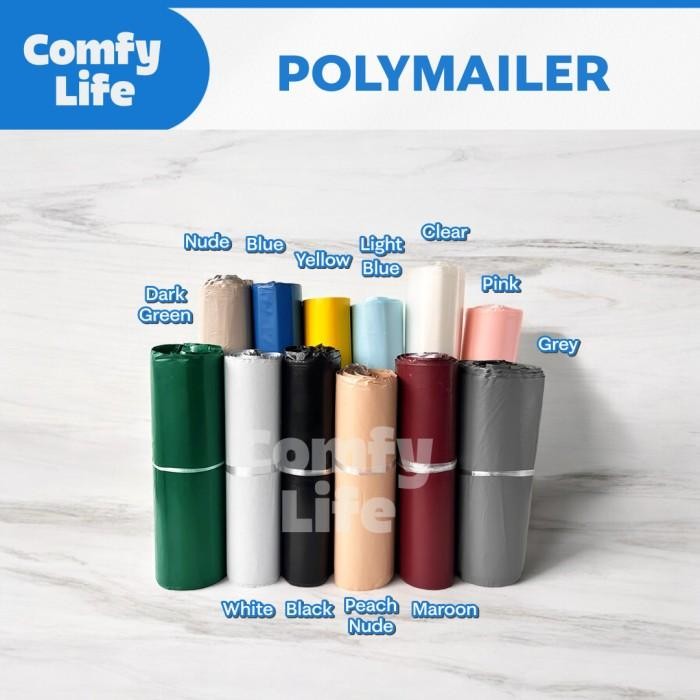 

25 X 35CM POLYMAILER POLYBAG KANTONG AMPLOP PLASTIK PACKING (ISI 100)