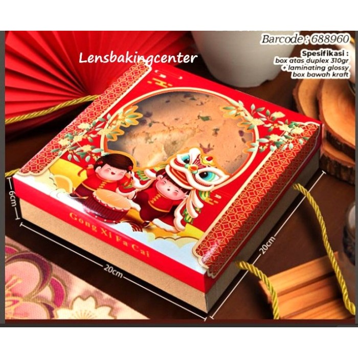 

PROMO! Kardus Imlek 25 x 25 Kardus Lapis Legit Dus Imlek