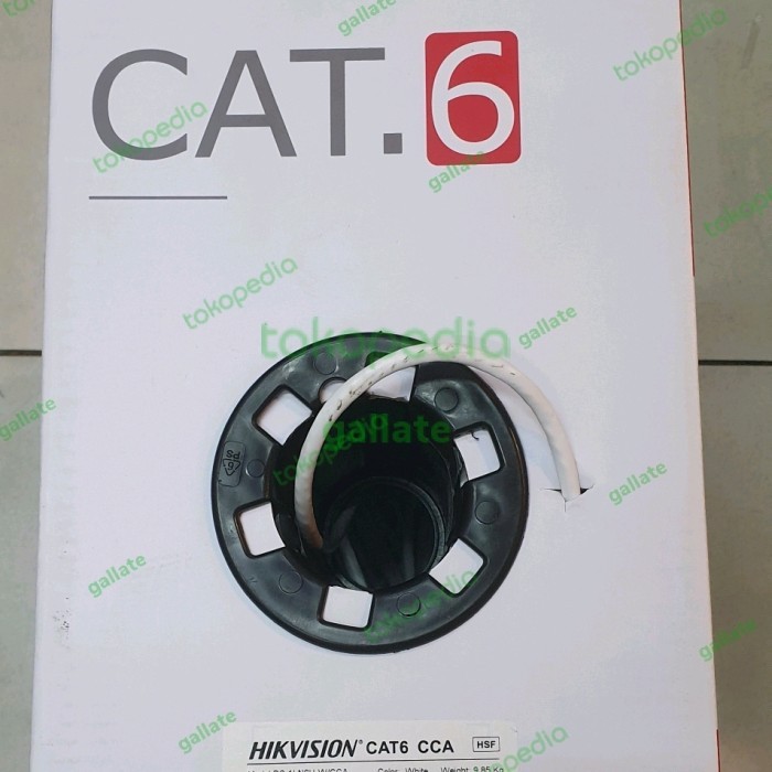 KABEL CAT6 HIKVISION 300M KABEL LAN CAT 6 HIKVISION