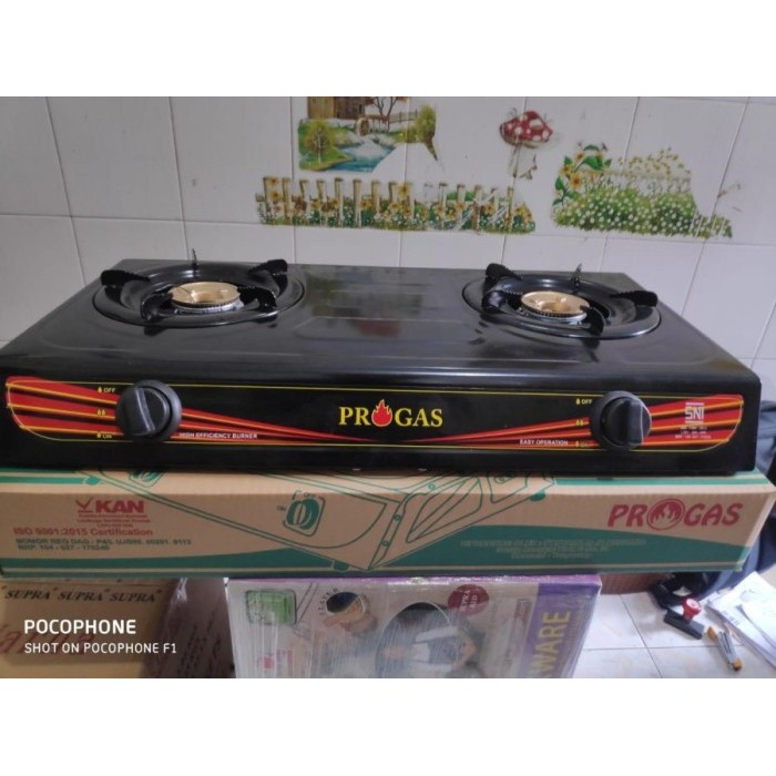 Kompor 2 Tungku Progas