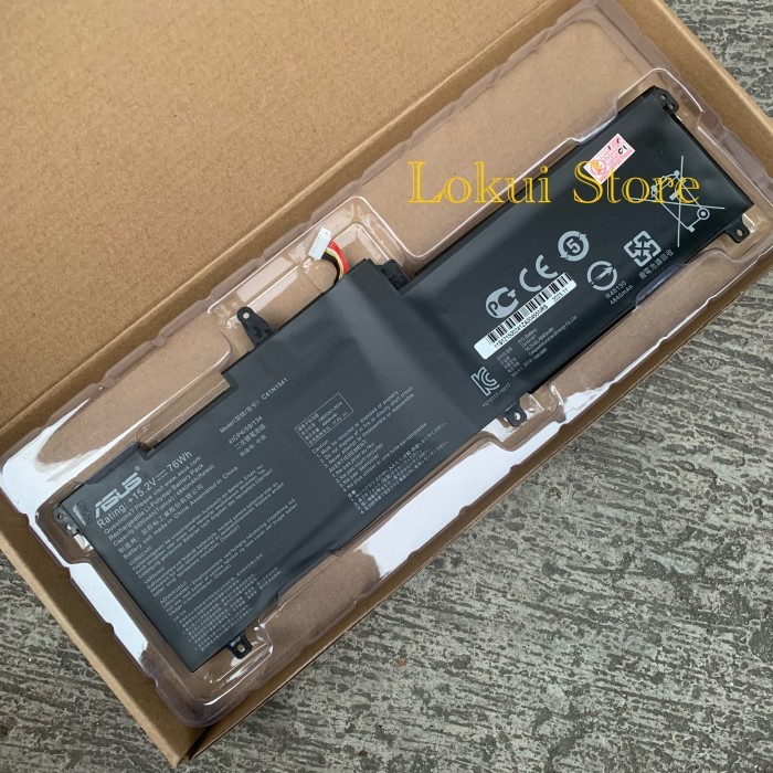 Baterai Asus ROG GL702 GL702V GL702VM GL702VS GL702VT GL702ZC C41N1541