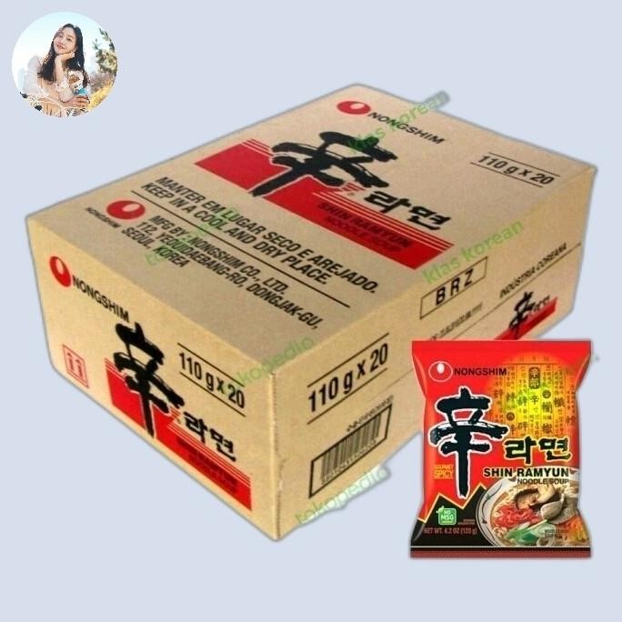 

Nongshim Shin ramyun 1 box made in korea( 20 pack ) KTS