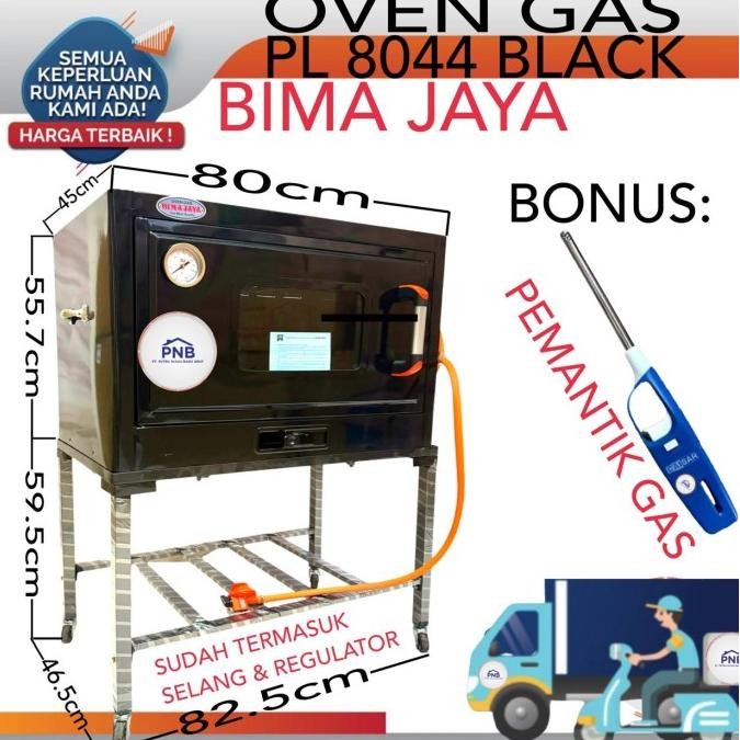 (Bogor-Depok) Oven Gas Bima Master 8044