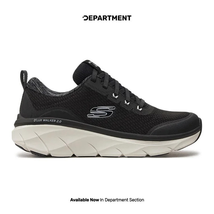 SKECHERS Sepatu Sneakers Wanita D LUX WALKER 2.0  150095BKW ORI