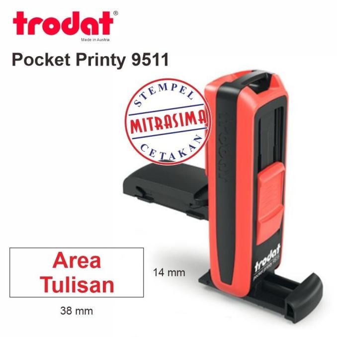 

Sale Stempel Trodat 9511 ( Model Pocket Printy )