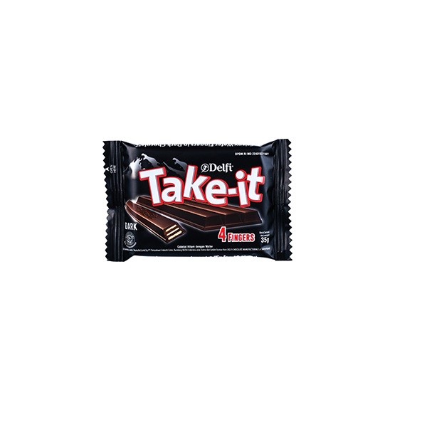 

TAKE IT 4 FINGERS DARK CHOCOLATE 35 GR