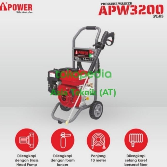 Aipower Jet Cleaner High Pressure Washer Apw 3200 Plus
