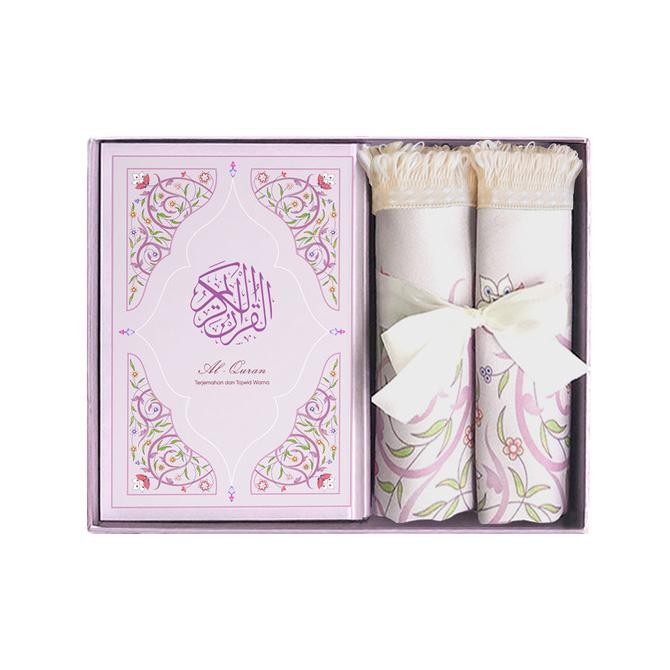 Sale Sajadah Travel Dan Al-Quran Serimpu Sireen Purple
