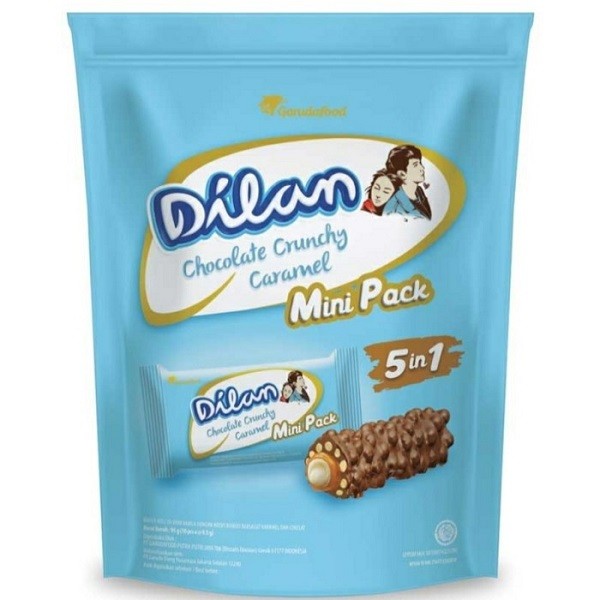 

DILAN CHOCOLATE CRUNCHY CARAMEL POUCH 95 GR