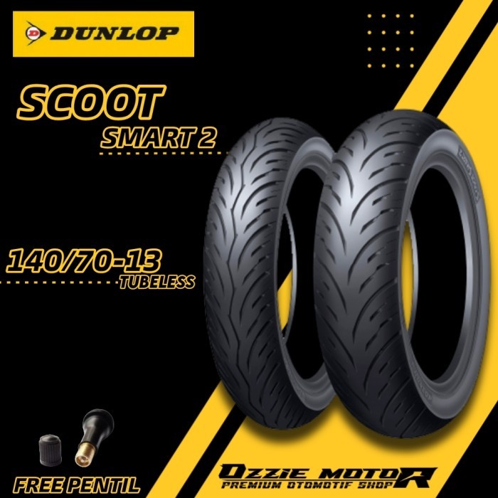 Ban Dunlop Scoot Smart 2 Ring 13 Ban Matic Tubeless Ban Nmax Adv