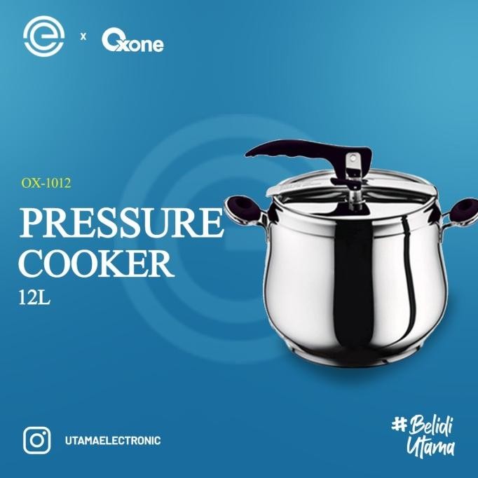 Oxone Panci Presto Stainless Steel 12 Liter Ox-1012