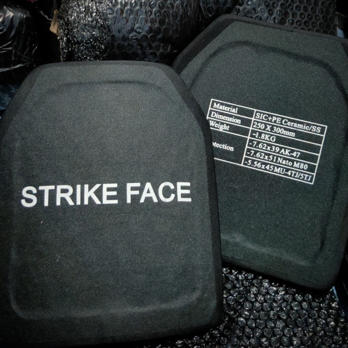 Plat Baja Anti Peluru Level 3A Balistic Kevlar Rompi Anti Plur No Helm