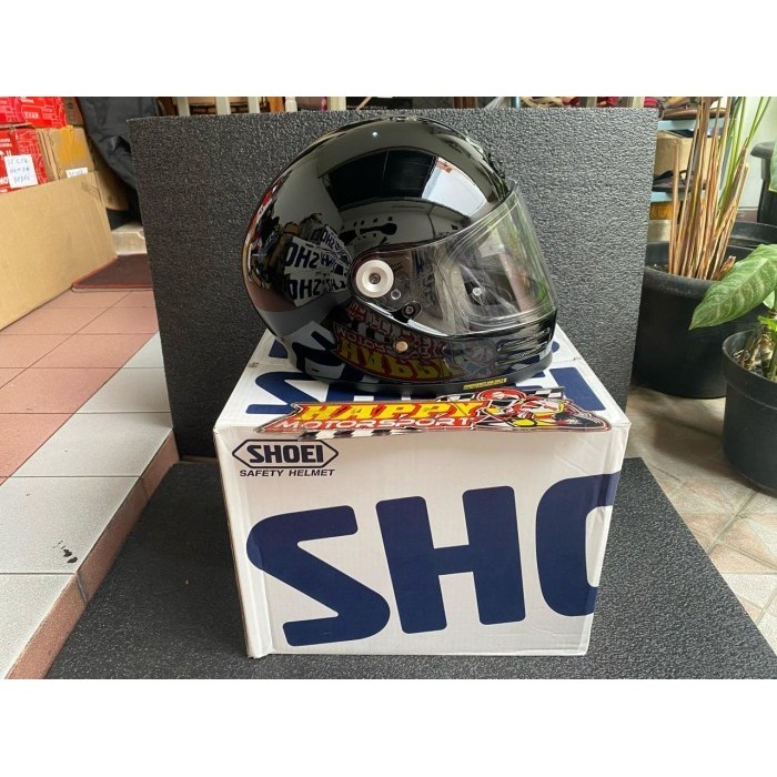 Helm Shoei Glamster Black Full Face Original