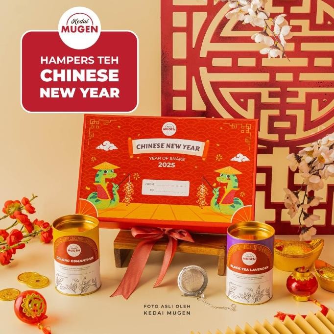 

Hampers Imlek / Chinese New Year Hampers / Hampers CNY Teh - Medium