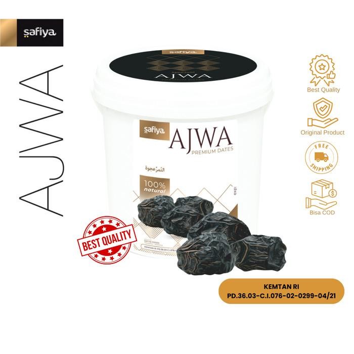 

KURMA AJWA EMBER KURMA NABI ASLI MADINAH AUTHENTIC SAFIYA FOOD