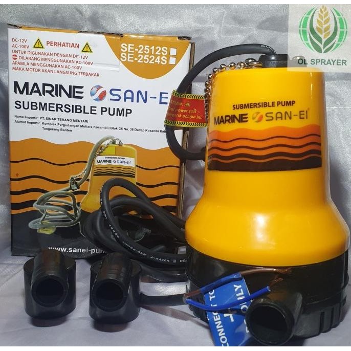 Promo SUBMERSIBLE PUMP(DC)/POMPA CELUP|POMPA AIR KAPAL(DC) MARINE SAN-EI COD